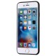 Capa Silicone Iphone Logotipo Preta