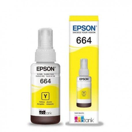 Tinteiro Epson Ecotank 664 - Amarelo