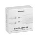 SAMSUNG 25WPD ADAPTER USB–C COM CABO BRANCO