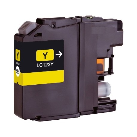 Tinteiro Brother LC-123Y