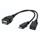 Cabo OTG micro USB