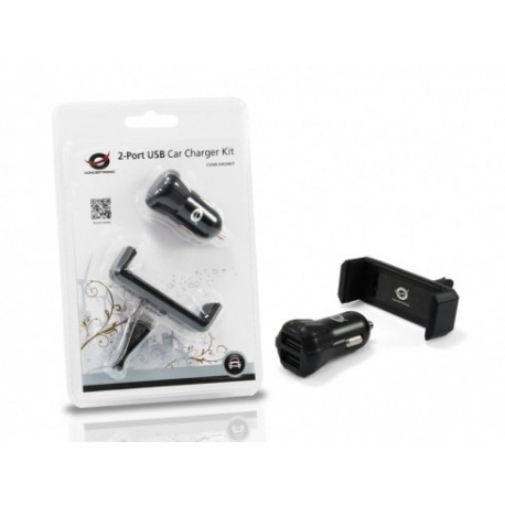 2-PORT USB CAR CHARGER KIT